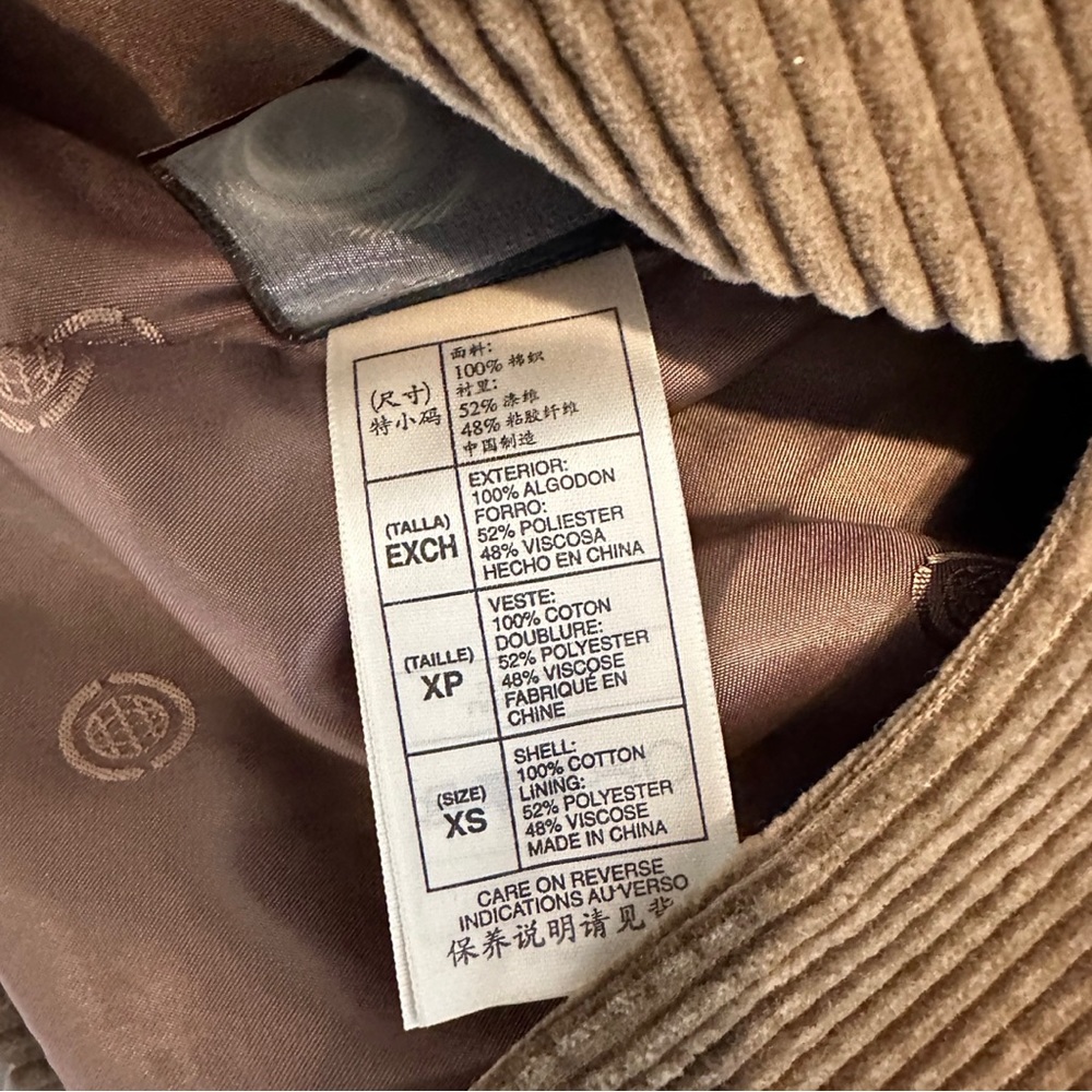 Max Studio Button Accent Puff Sleeve Corduroy Bla… - image 7